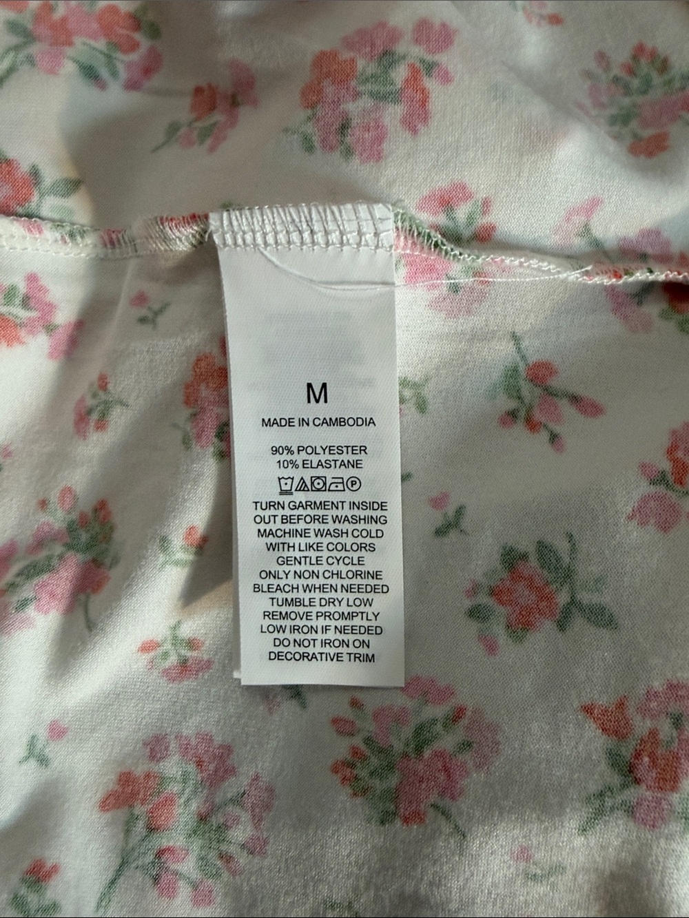 Kate Spade Floral Short-Sleeve Pajamas M NWT - Picture 7 of 7